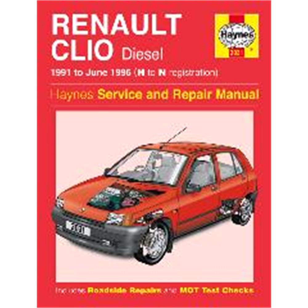 Haynes Manual Renault Clio 91 98